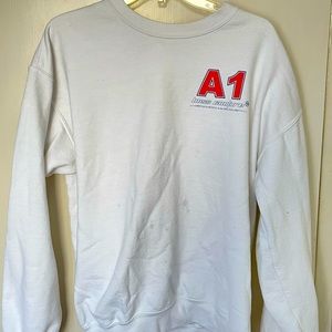 vintage white sweatshirt